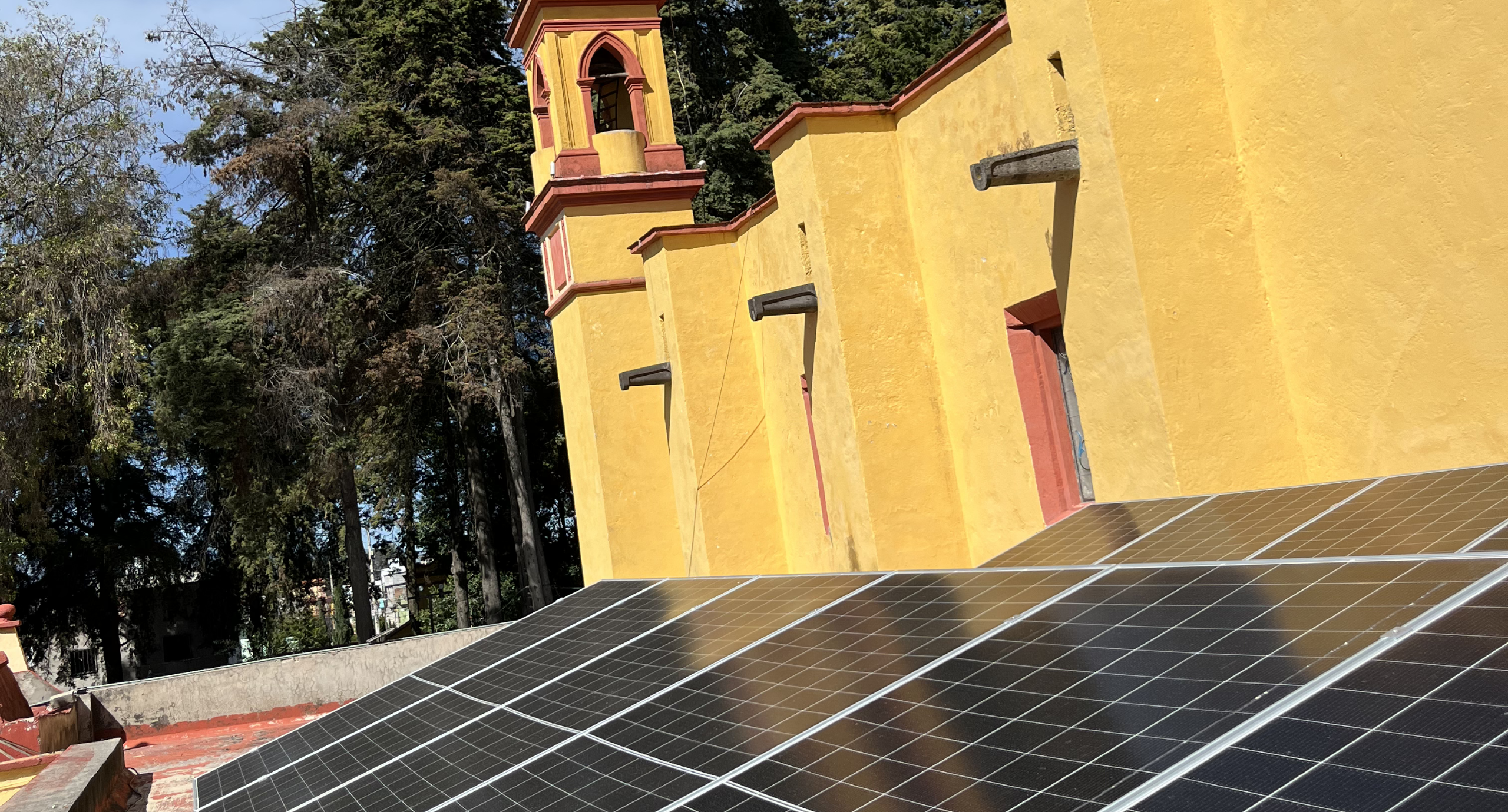 Proyecto iglesia paneles solares enerfull